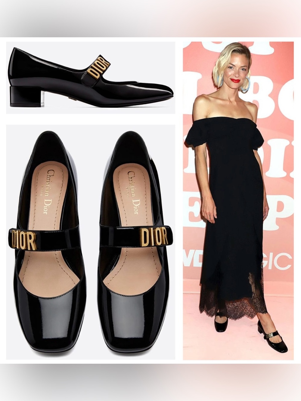Dior Baby-D Patent Leather Mary Jane - Picture 2 of 9